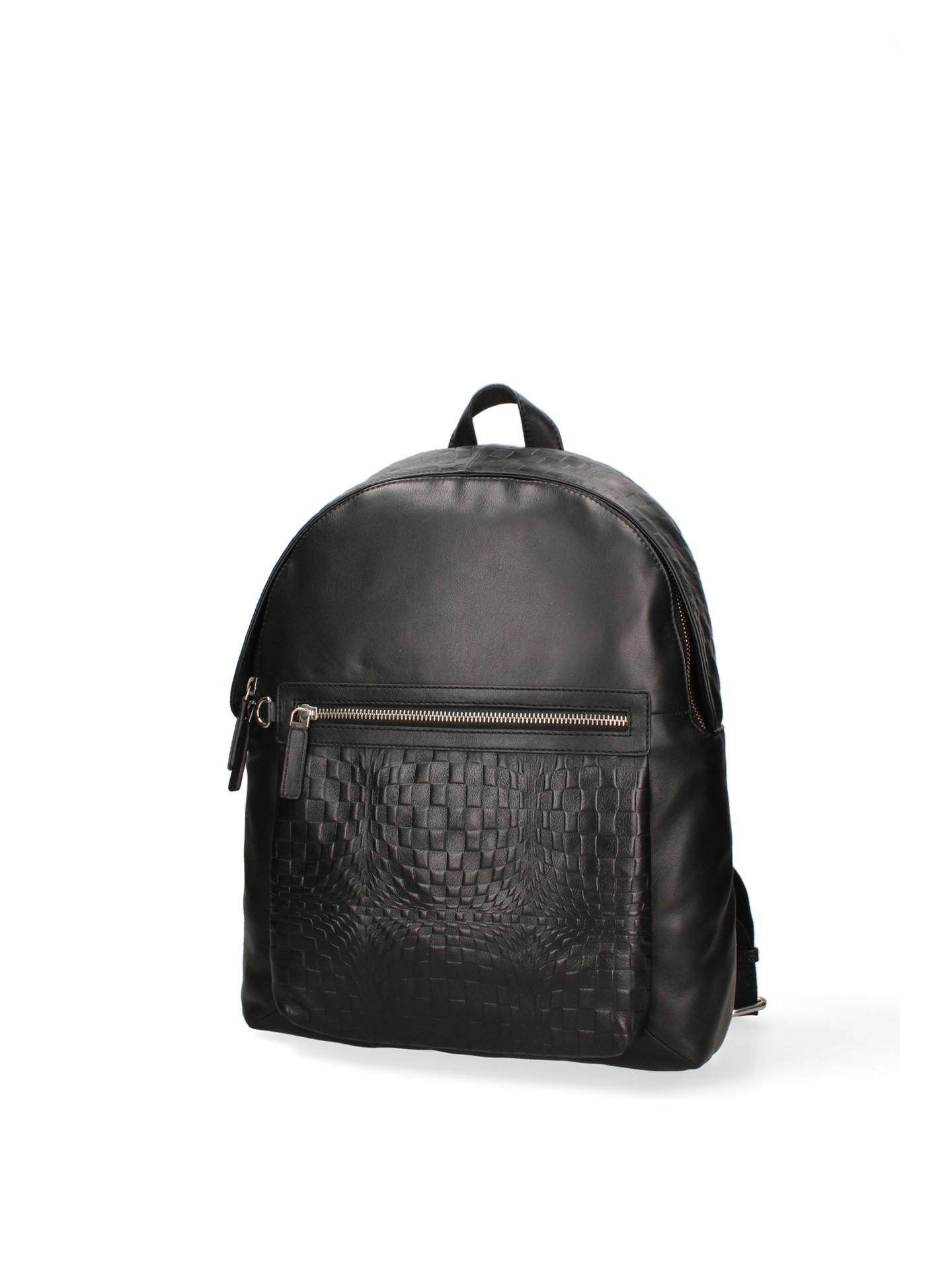 JOHN RICHMOND Noiré Sac à dos en cuir  