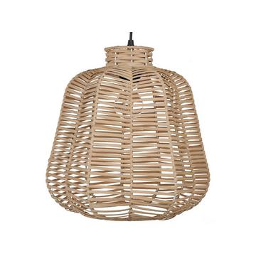 Lampe suspension en Rotin Boho RAMENA