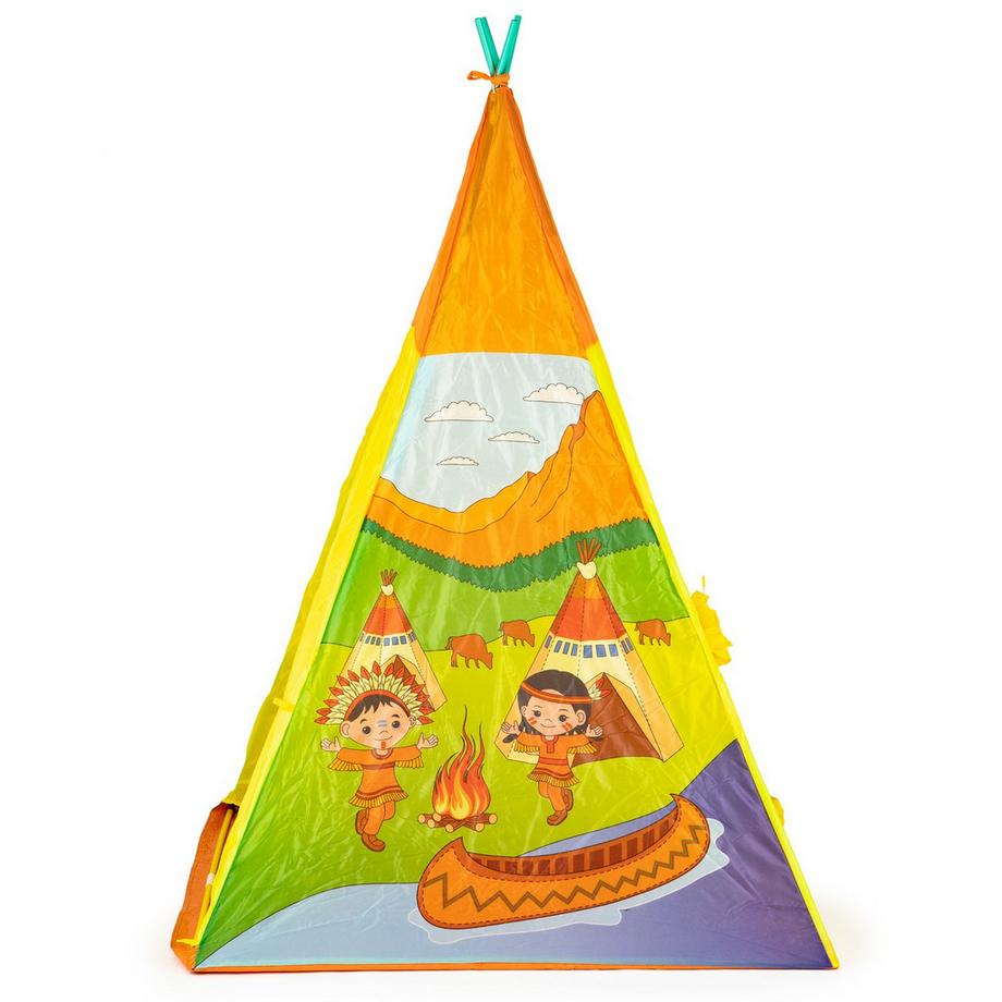 Northix  Tenda Tipi indiana, Wigwam, casa per bambini 
