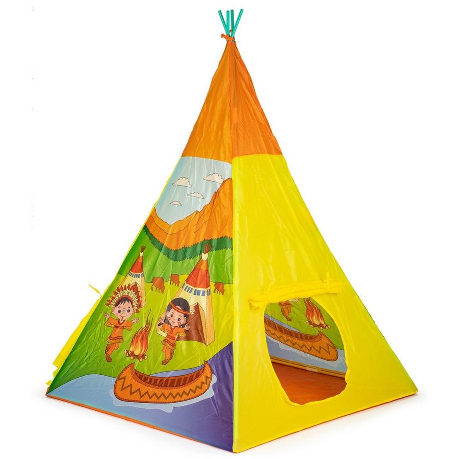 Northix  Tenda Tipi indiana, Wigwam, casa per bambini 