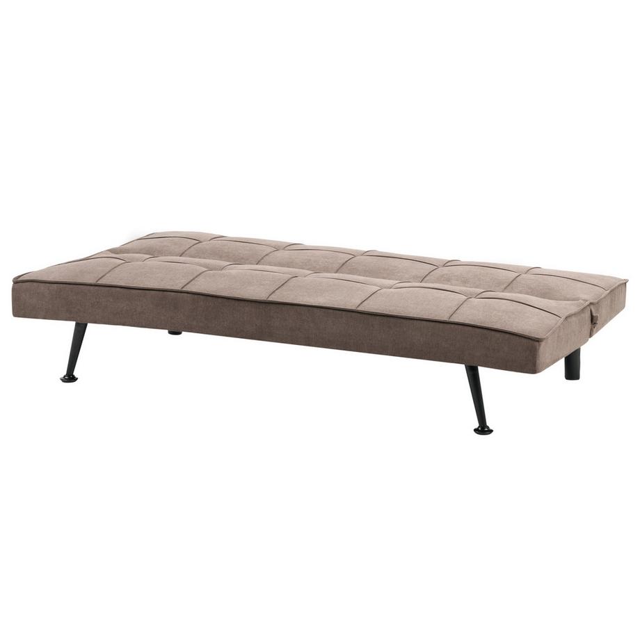Beliani Schlafsofa aus Stoff  HASLE  