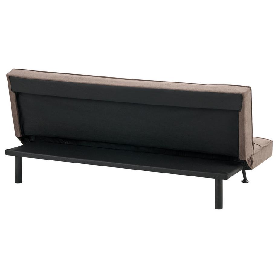 Beliani Schlafsofa aus Stoff  HASLE  