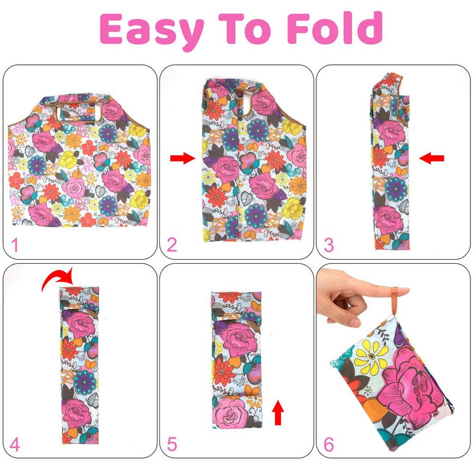 Only-bags.store Sac de courses pliable réutilisable  