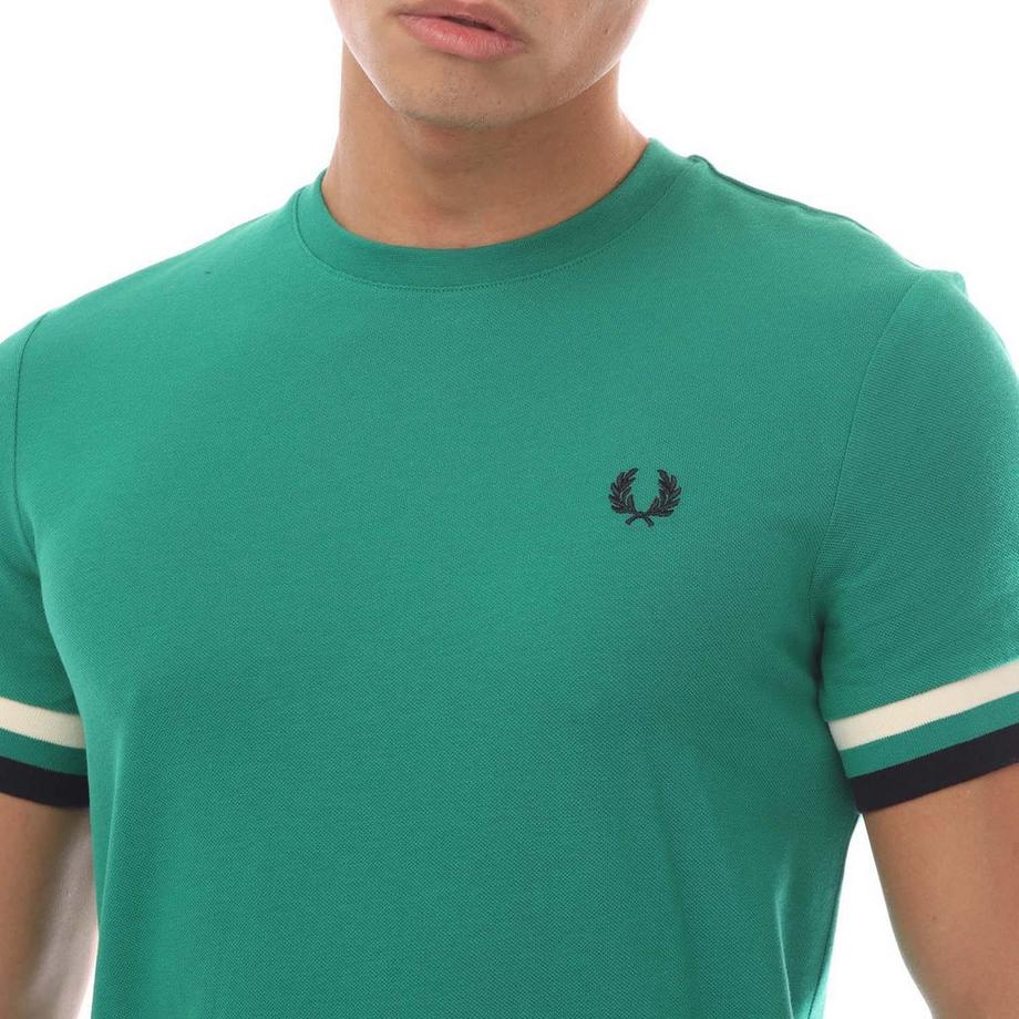 FRED PERRY T-Shirt mit Kontraststreifen  