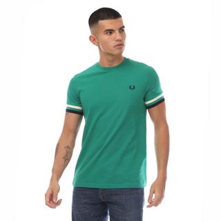 FRED PERRY T-Shirt mit Kontraststreifen  