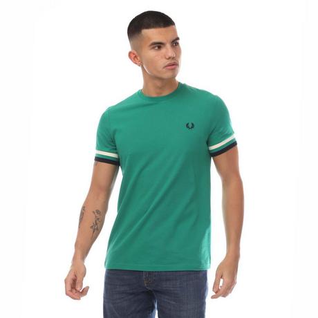 FRED PERRY T-Shirt mit Kontraststreifen  