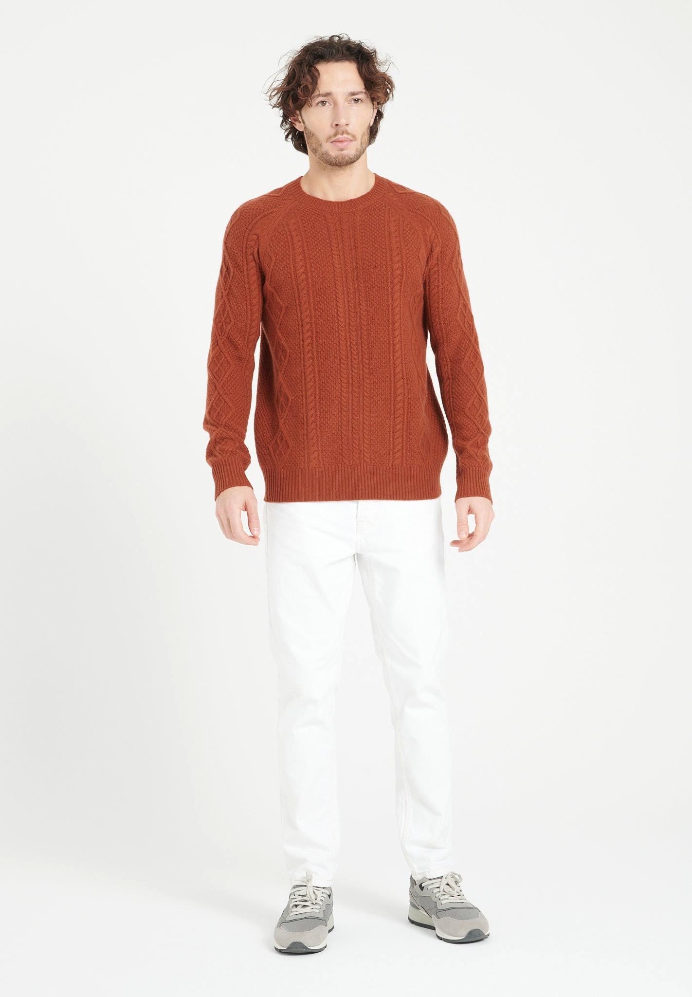 Studio Cashmere8  ZACH 1 Pull col rond 6 fils - 100% cachemire 