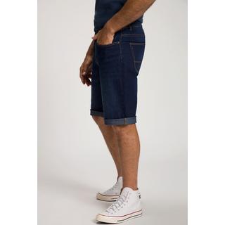 JP1880  Bermuda di jeans elasticizzati con vestibilità normale e taglio a cinque tasche 