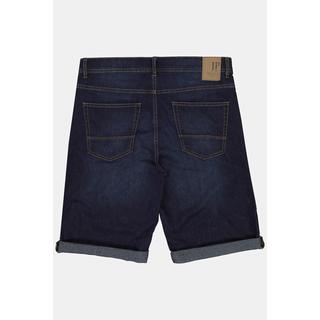 JP1880  Bermuda di jeans elasticizzati con vestibilità normale e taglio a cinque tasche 