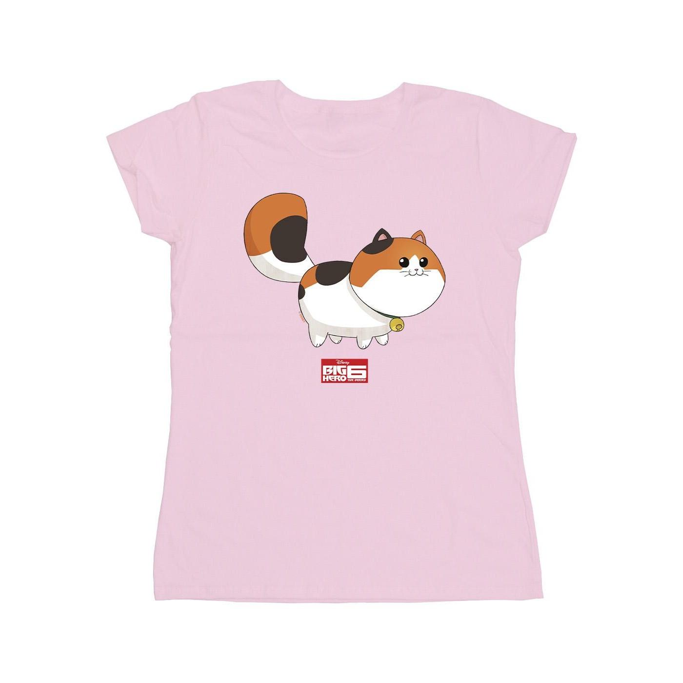 Image of Big Hero 6 Baymax Kitten Pose Tshirt Damen Pink S