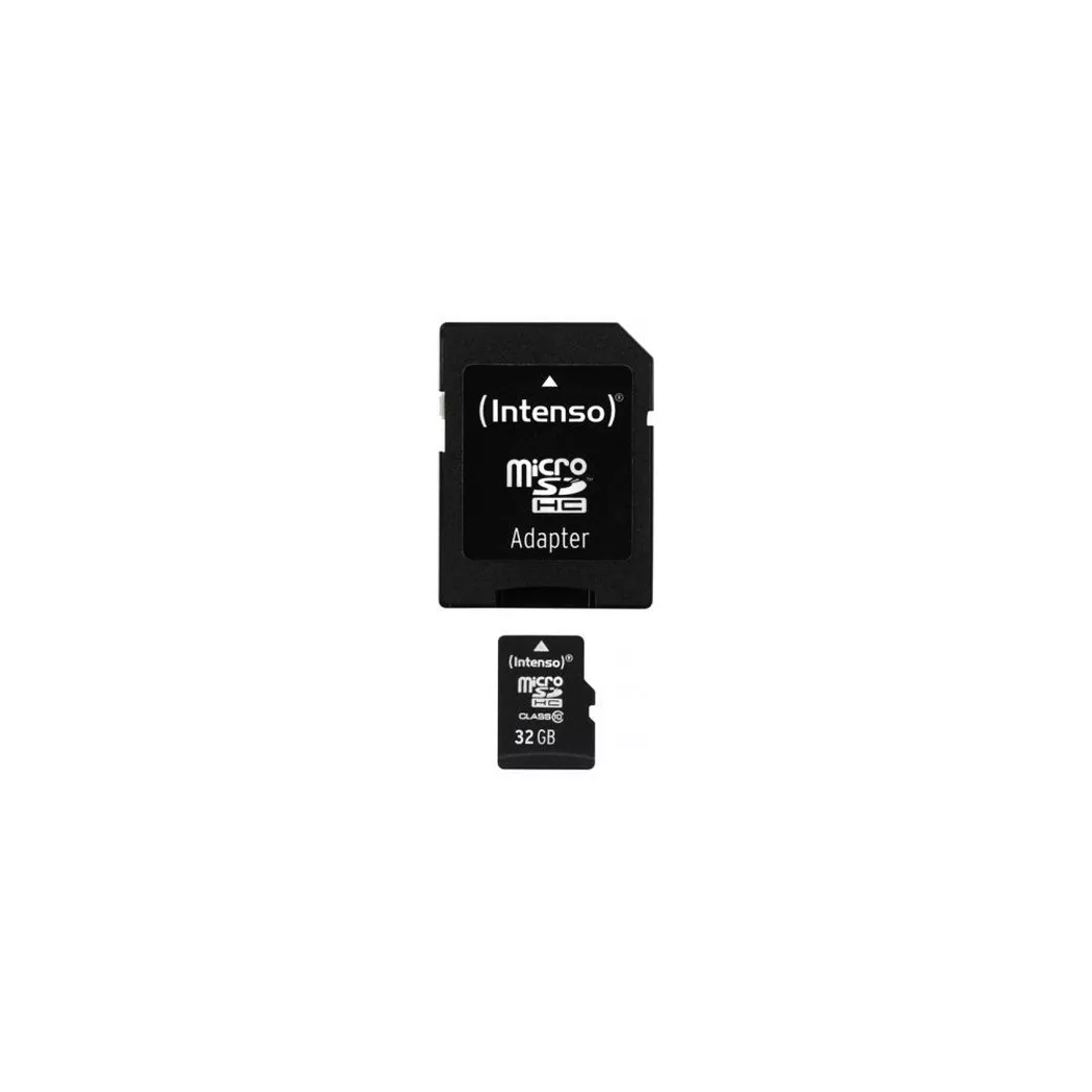 Intenso - Micro SD class 10, Schwarz, 32 GB