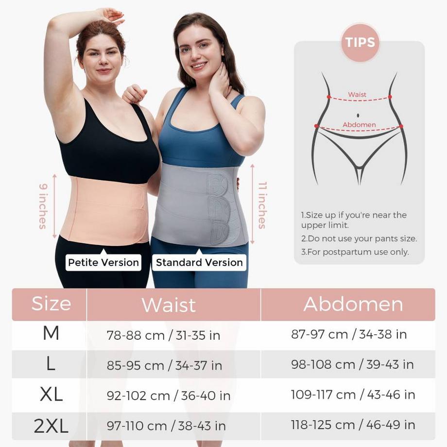 Momcozy  Ergowrap Bauchband nach der Geburt 