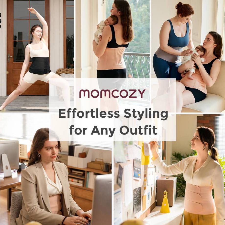 Momcozy  Ergowrap Bauchband nach der Geburt 