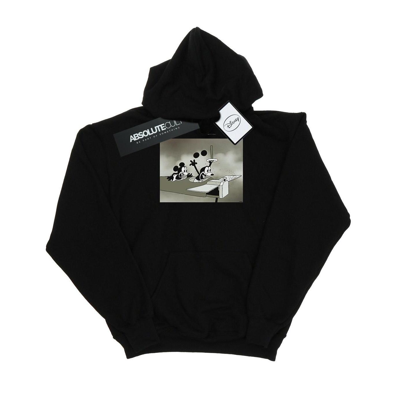 Image of Mickey Mouse Crazy Pilot Kapuzenpullover Jungen Schwarz 140/146