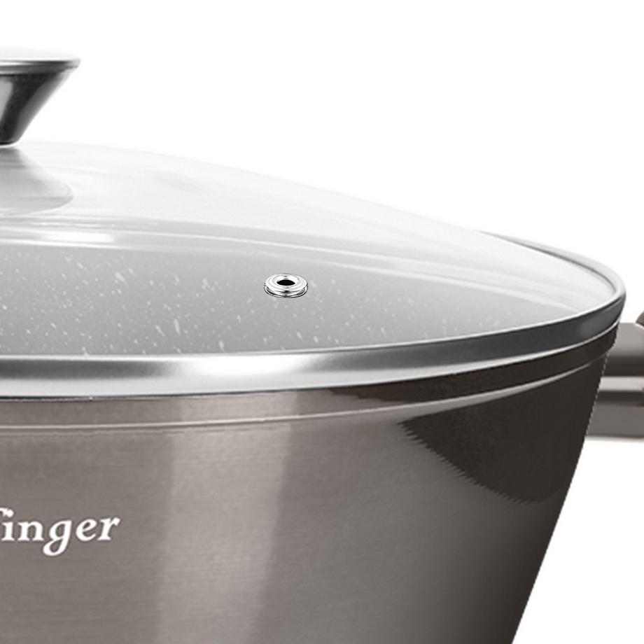 Cheffinger 10-teiliges Küchenset Marmoriert  