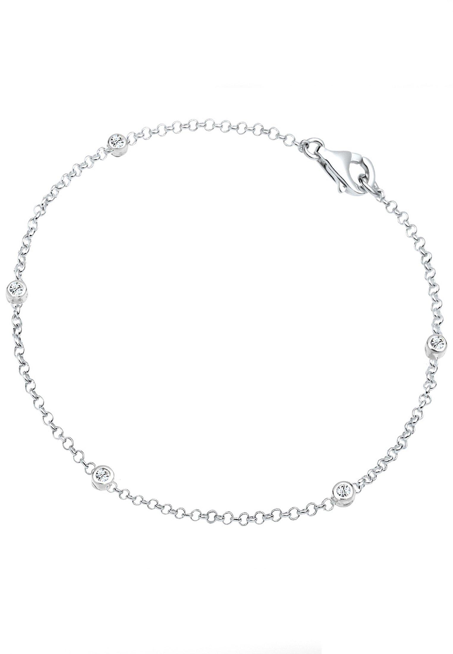 Elli  Bracelet Femmes Basique Filigrane Avec Cristaux 