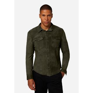 RICANO  Lederhemd - Wendbares Reverse Shirt 