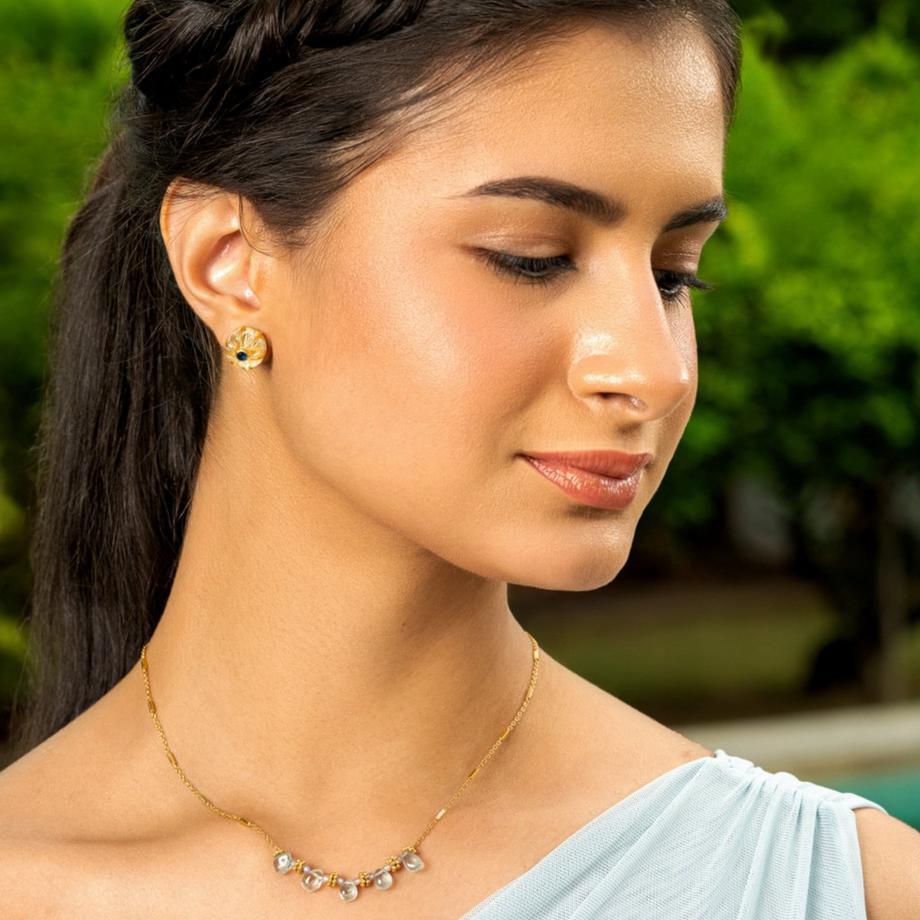 Steinkult  Boucles d'oreilles pierres Améthyste "Noelia" 