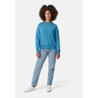 CASH-MERE.CH  Pullover ras du cou en laine et cachemire , style oversize 