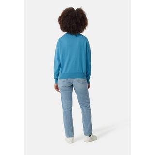 CASH-MERE.CH  Pullover ras du cou en laine et cachemire , style oversize 