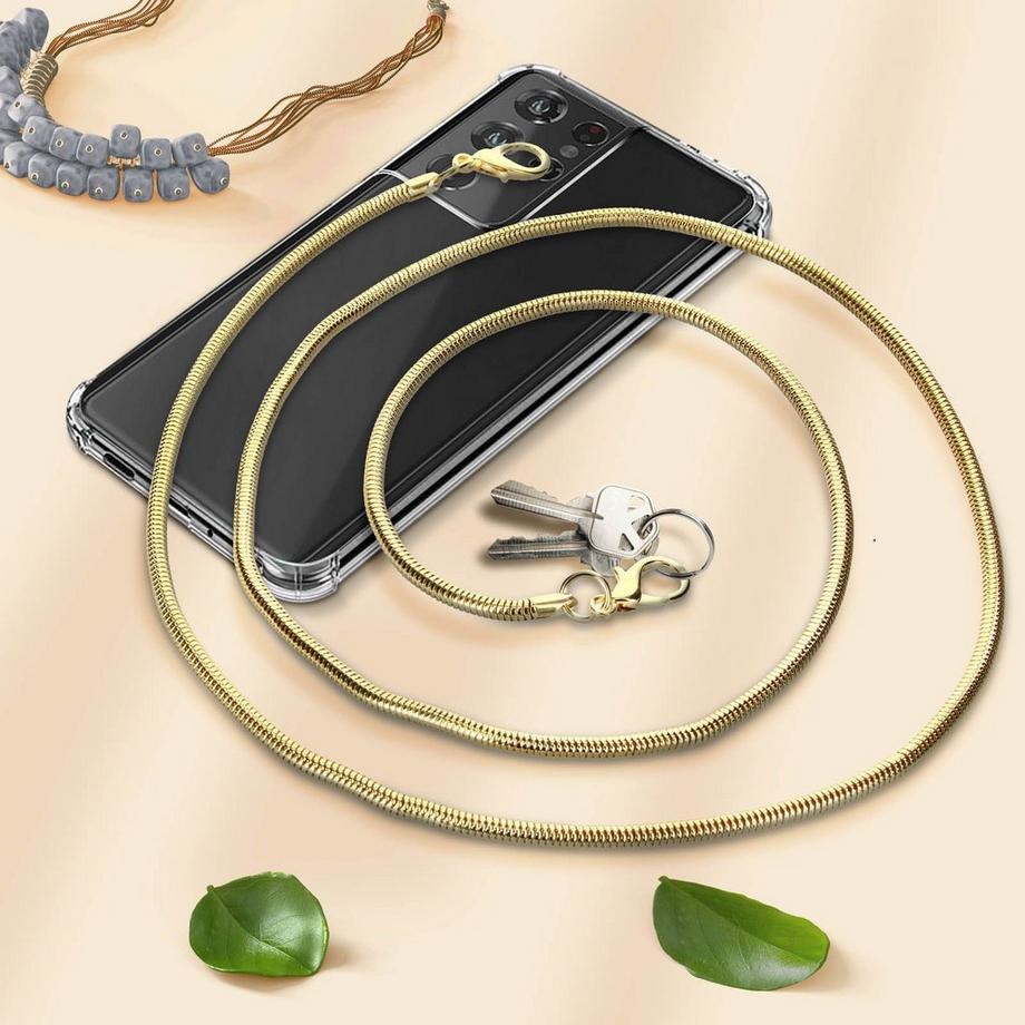 Avizar  Handyschmuck, Schlangenkette Gold 