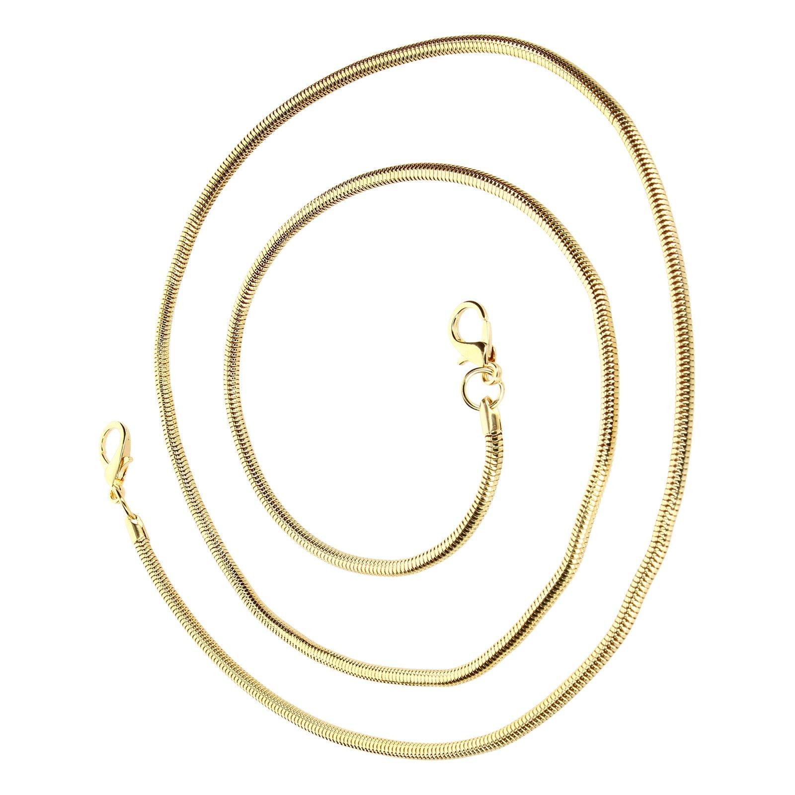 Image of Handyschmuck, Schlangenkette Gold