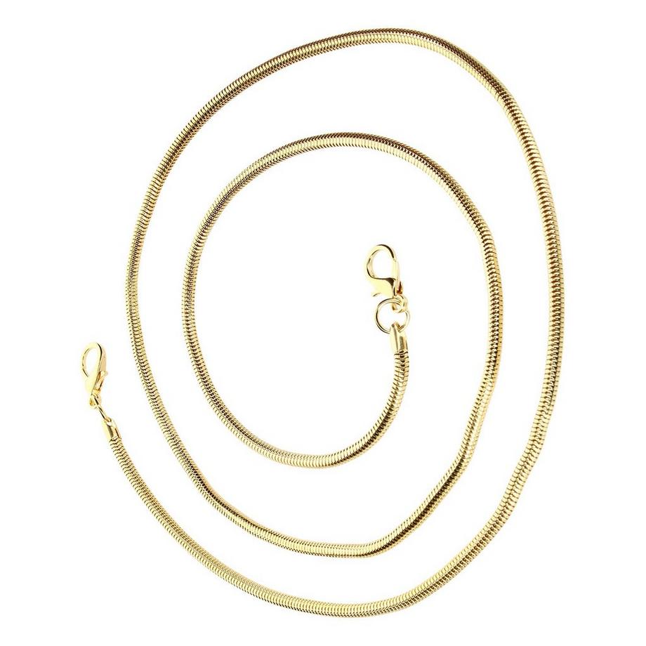 Avizar  Handyschmuck, Schlangenkette Gold 