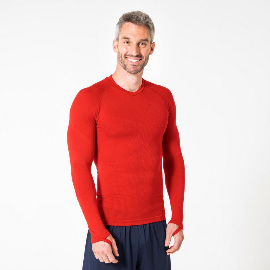 KIPSTA  Maglia intima sportiva maniche lunghe poliestere 