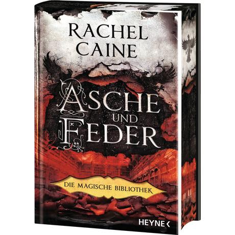 Asche und Feder - Die Magische Bibliothek Caine, Rachel; Brammertz, Beate (Übersetzung) Couverture rigide 