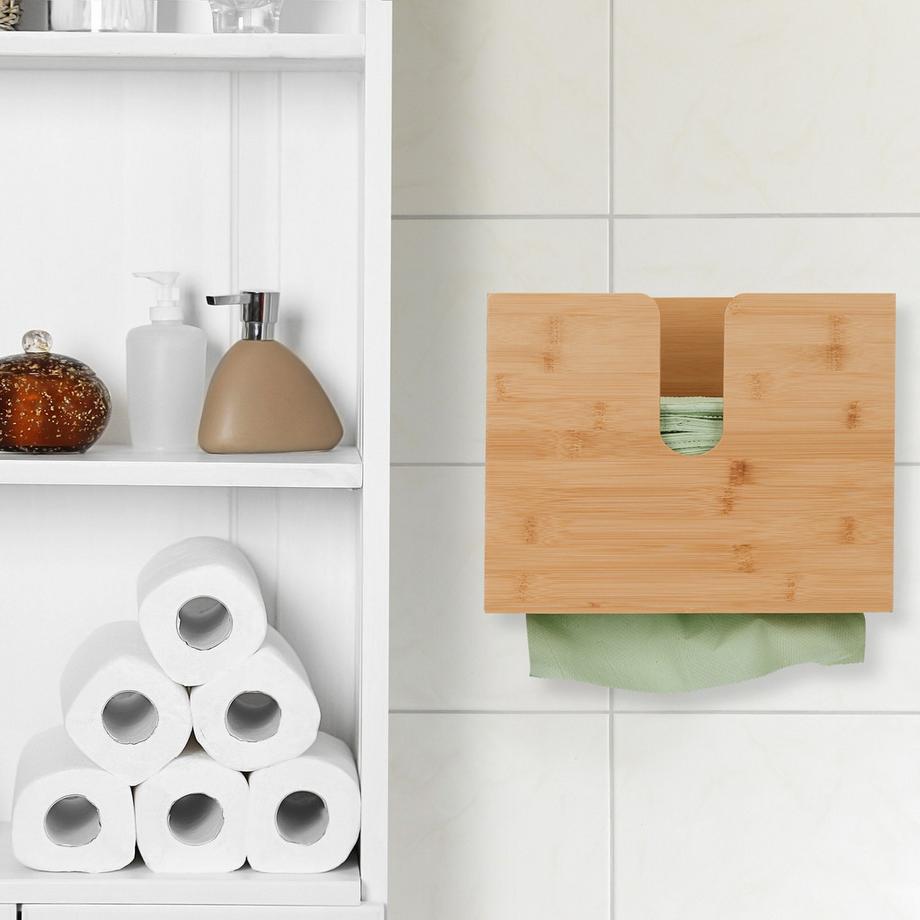 Northix Bambus-Papierhandtuchspender  