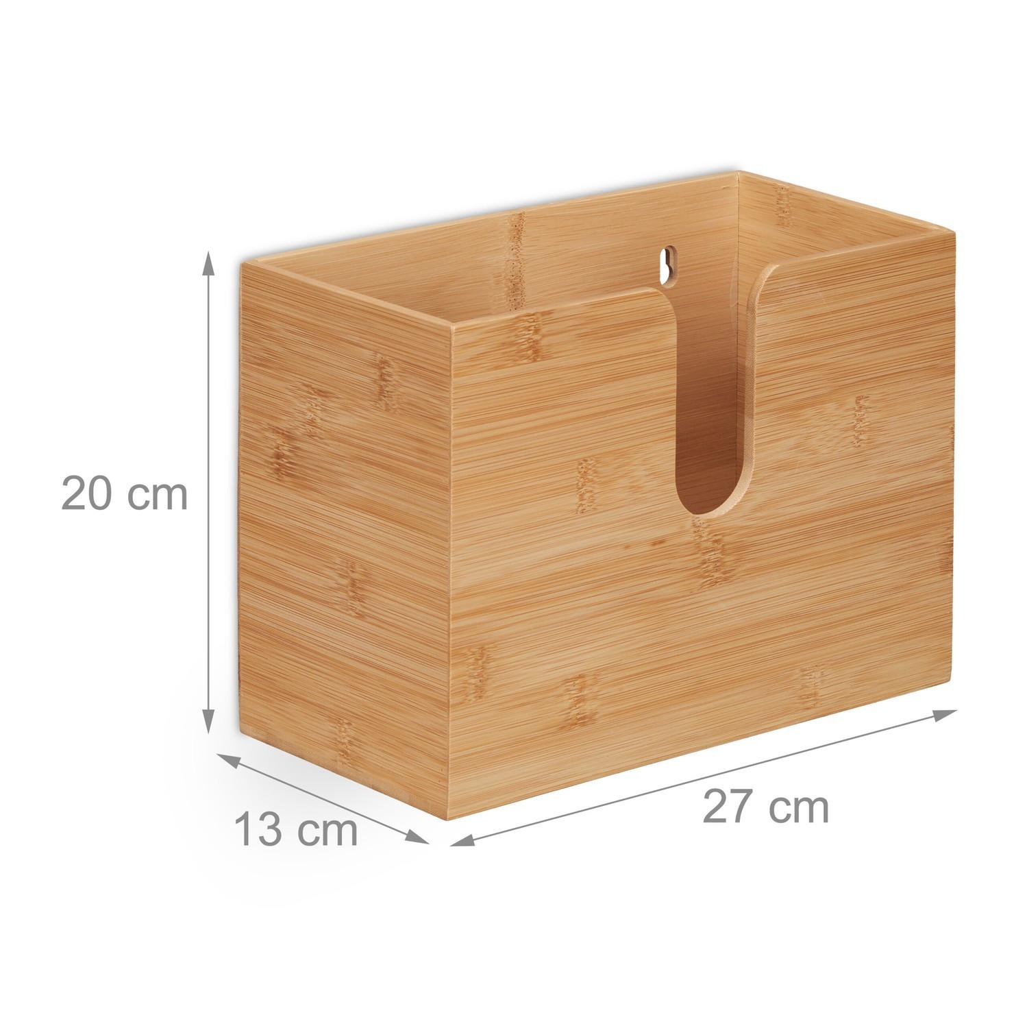 Northix Bambus-Papierhandtuchspender  