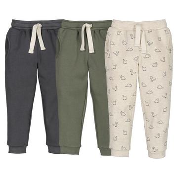 3er-Pack Joggpants aus Sweatware