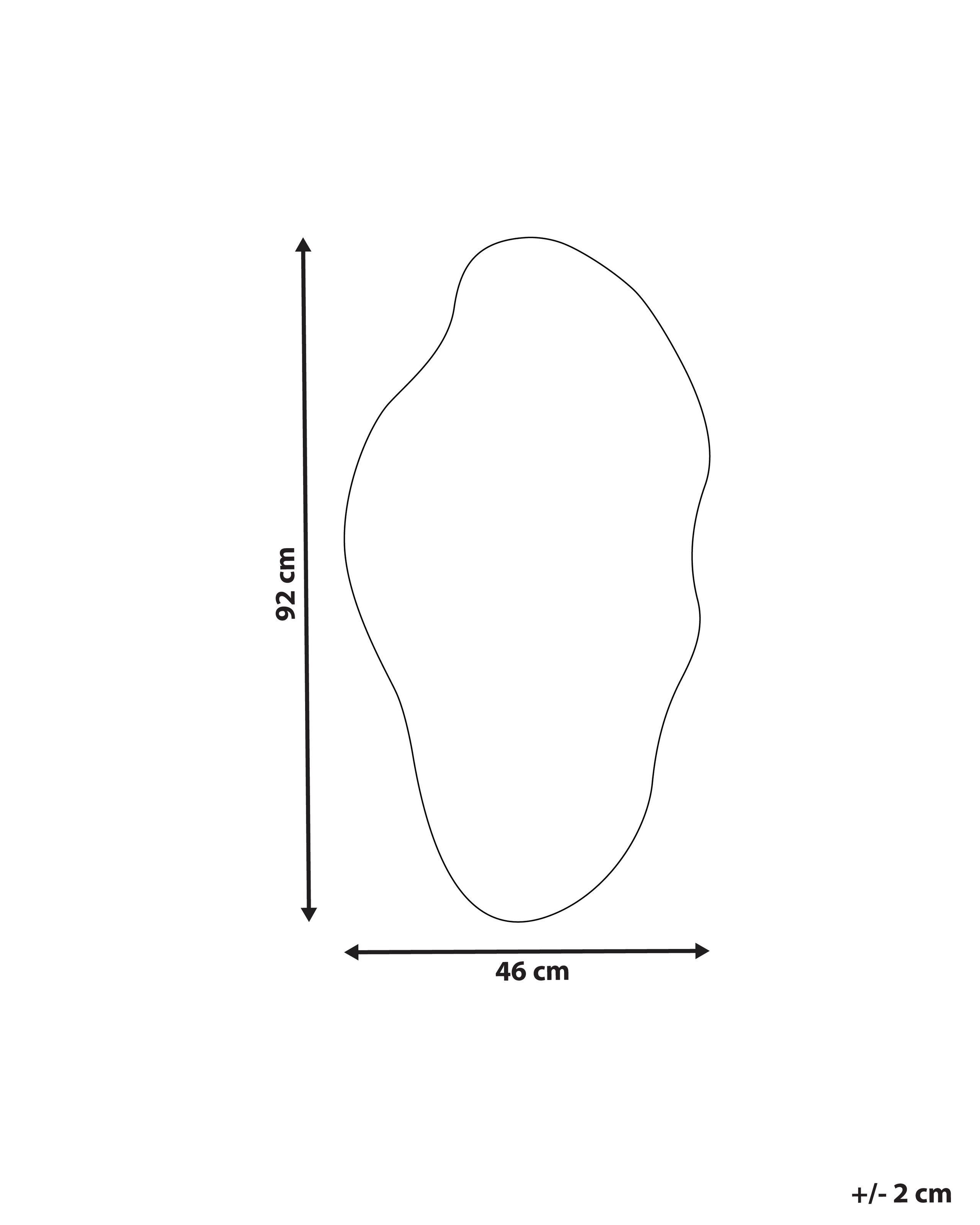 Beliani Miroir en MDF Minimaliste ASSIGNY  