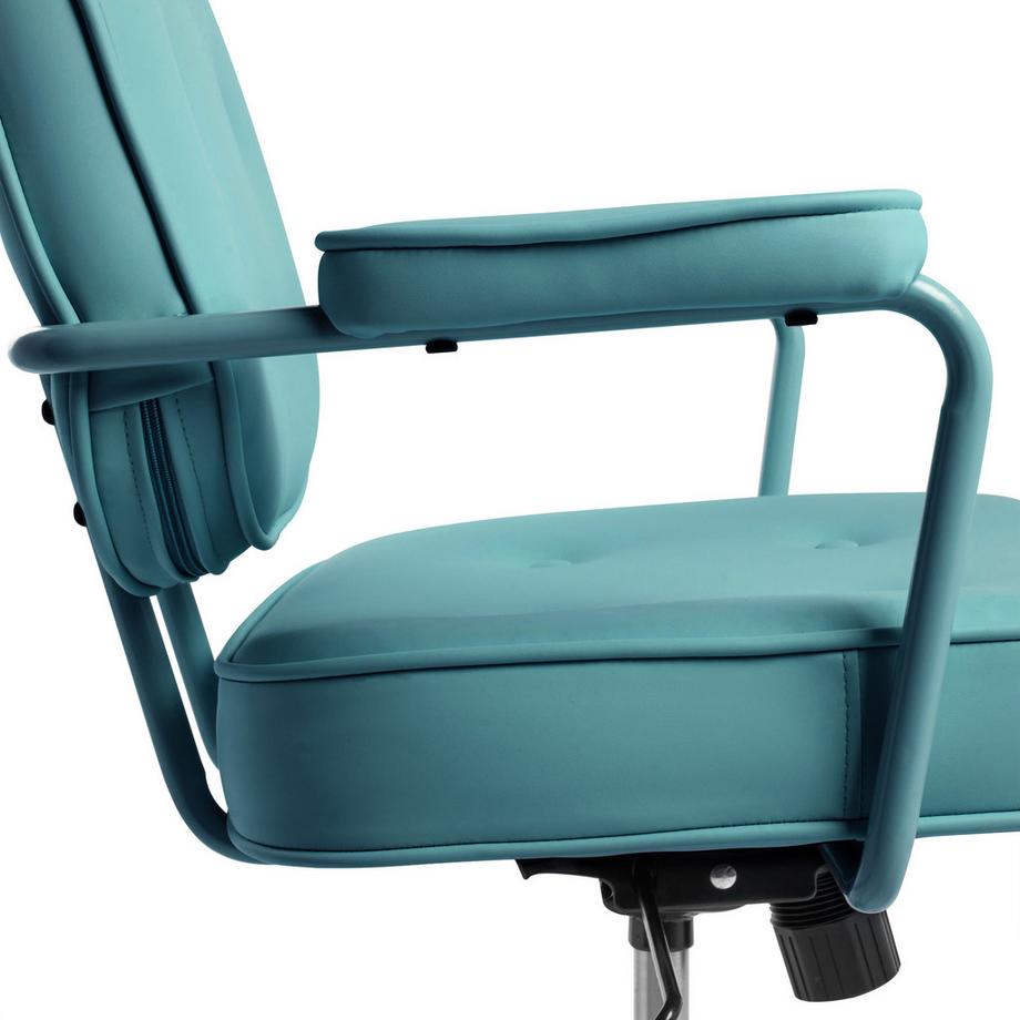 Beliani Chaise de bureau en Cuir PU  PARAMUS  