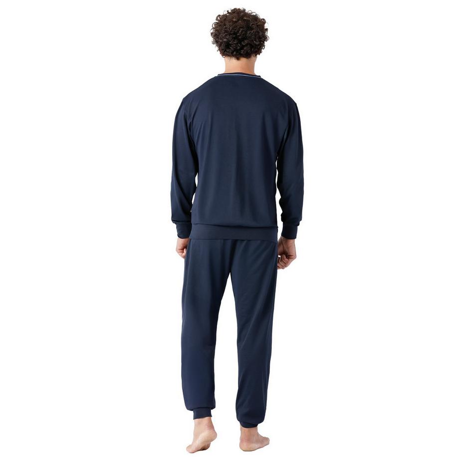 hajo Pyjama confortable avec haut rayé  