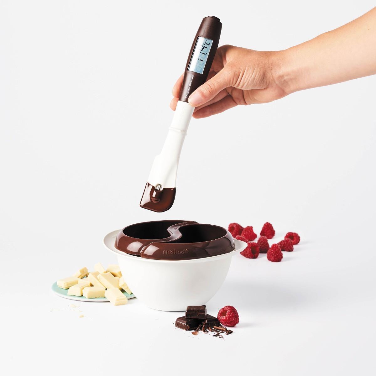 mastrad 2-in-1 Teigschaber inkl. Thermometer  