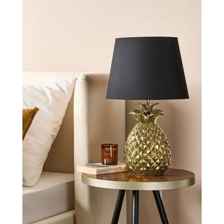 Beliani Tischleuchte aus Keramik Modern PINEAPPLE  