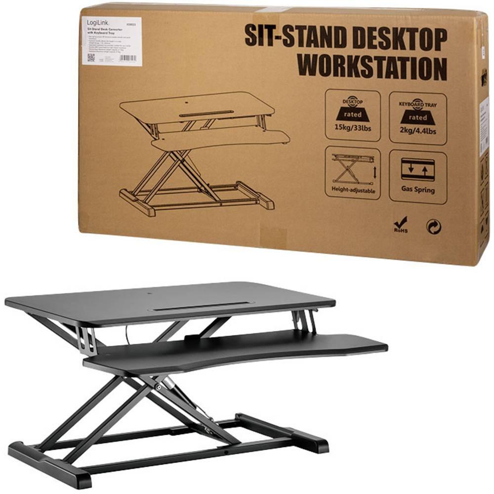 LogiLink SET de porte-écriture avec support pour clavier, réglable  