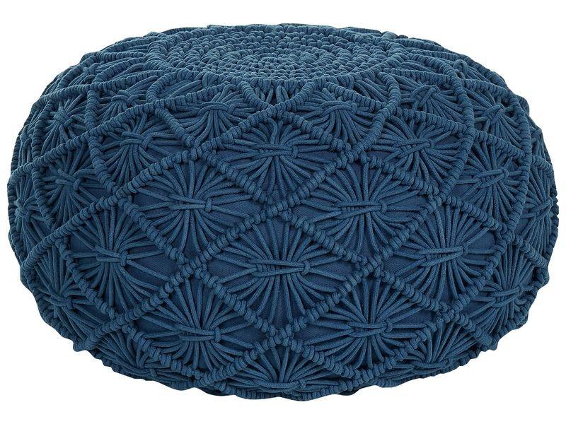 Image of Pouf aus Baumwolle Boho BERKANE Pouf aus Baumwolle Boho BERKANE