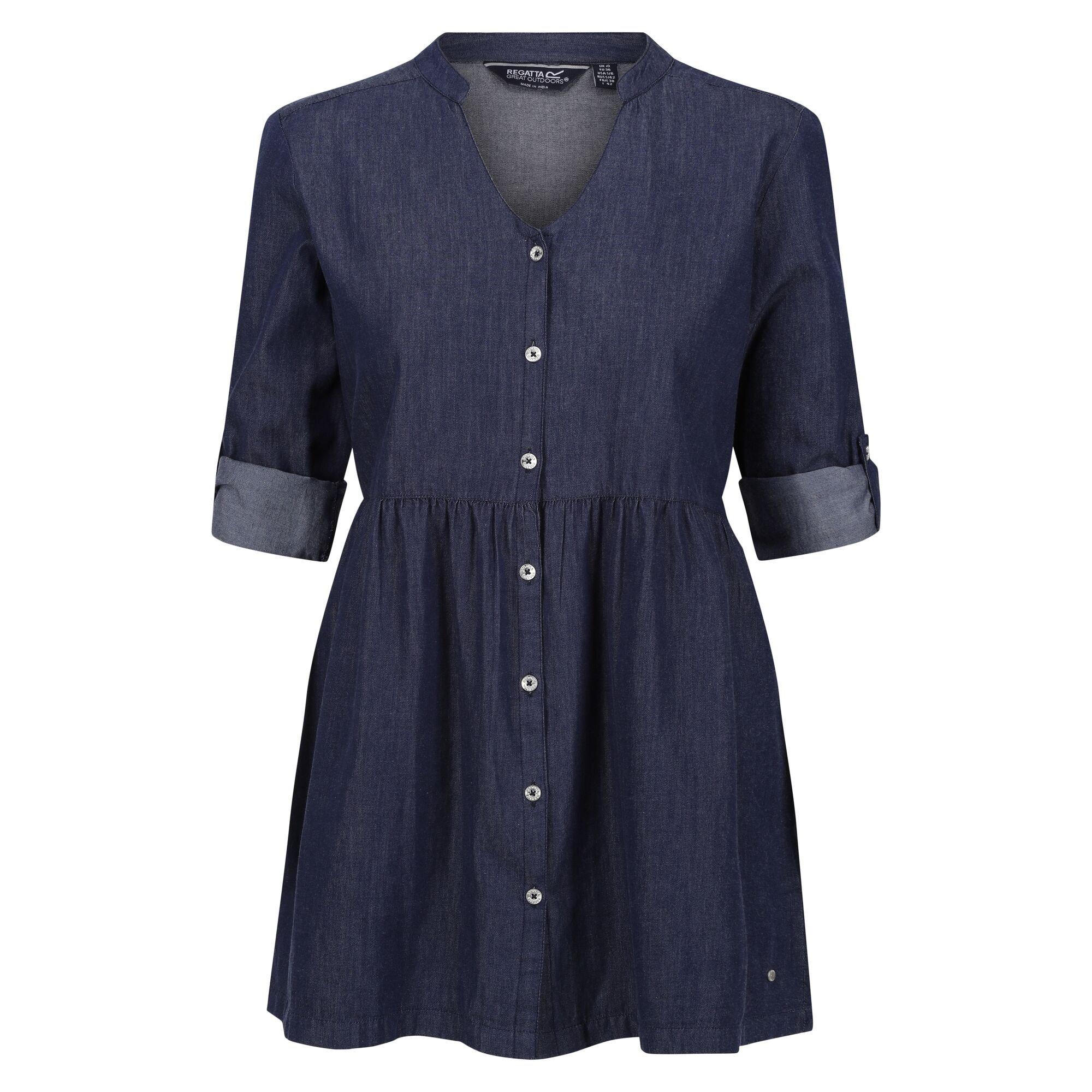 Image of Nemora Bluse Damen Blau 36