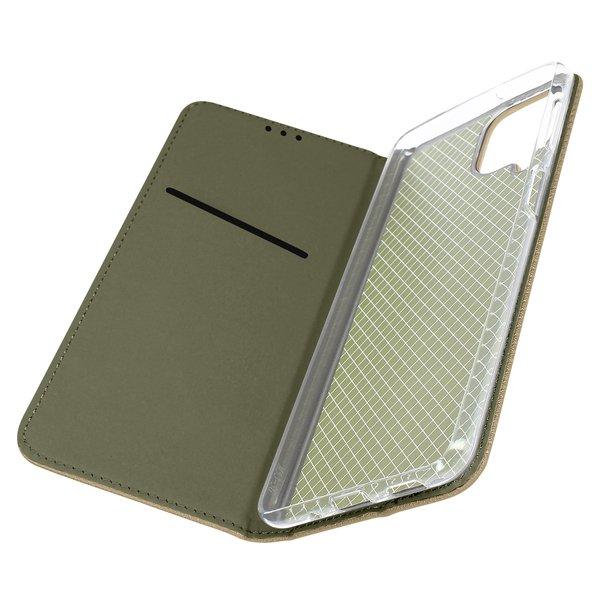 Avizar  Samsung Galaxy M53 5G Book Cover Gold 