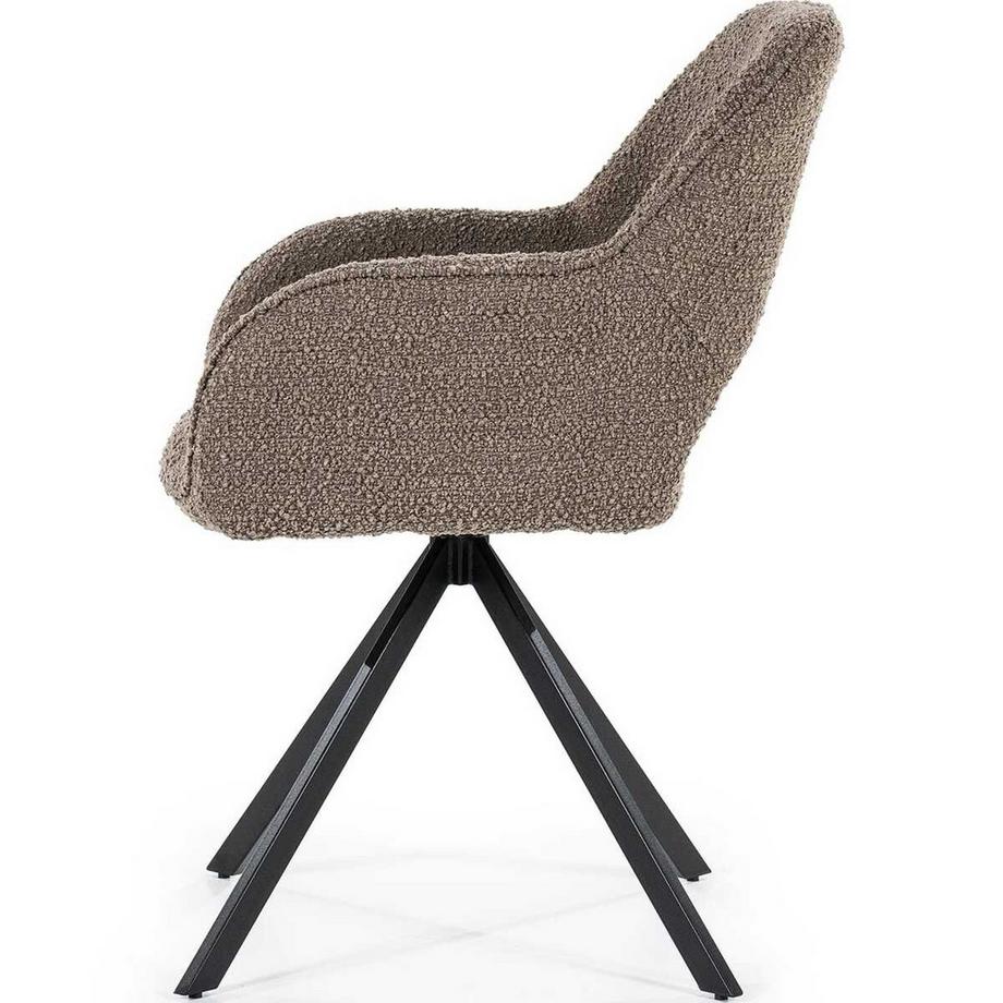 mutoni Poltrona Fabio Spark marrone  