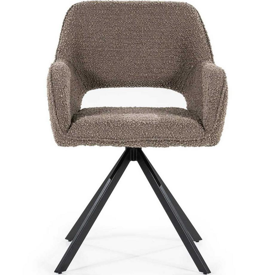 mutoni Poltrona Fabio Spark marrone  