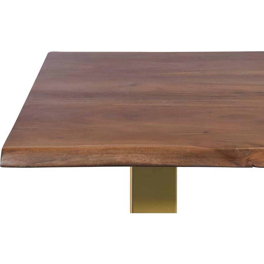 mutoni Esstisch Massivholz Akazie Stahl 160x85  