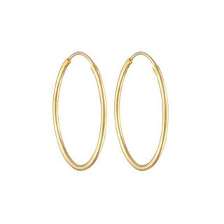 Elli  Boucles d'Oreilles Creoles Ronde Classic 