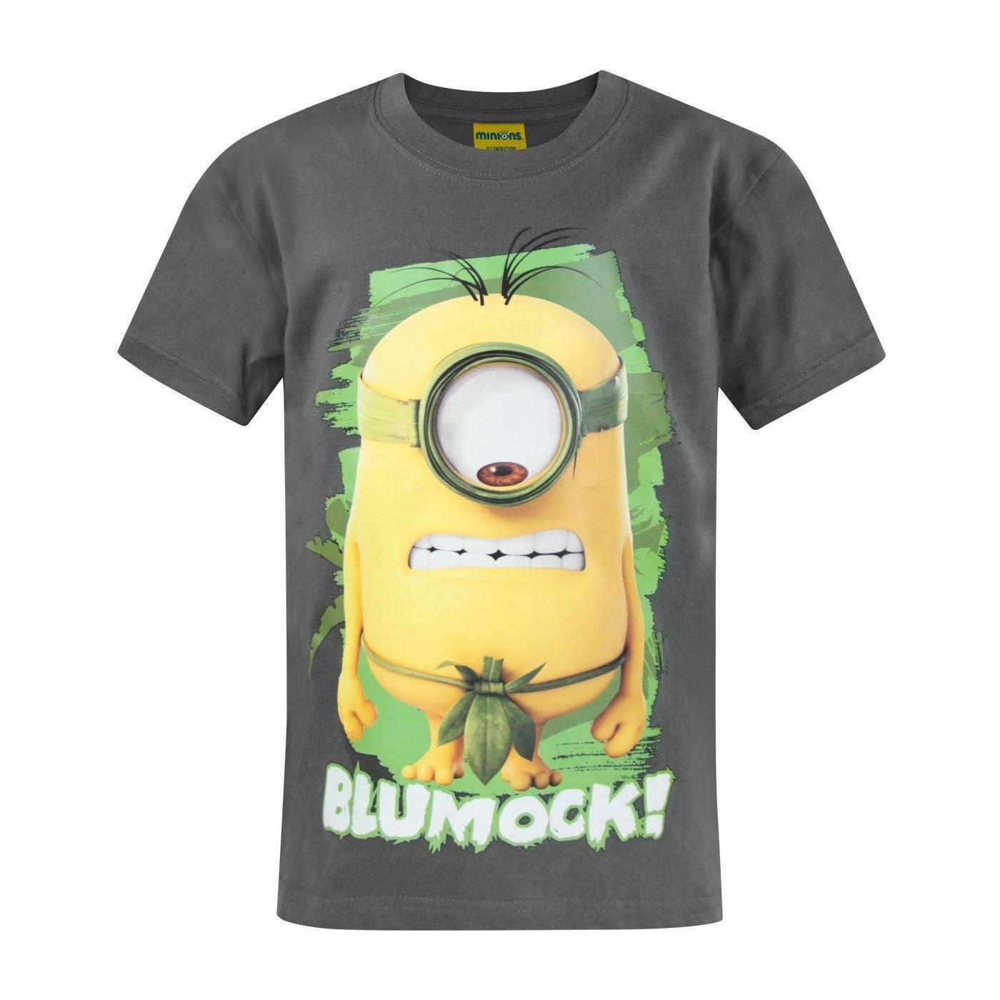 Image of Offizielles Blumock Tshirt Jungen Charcoal Black 128