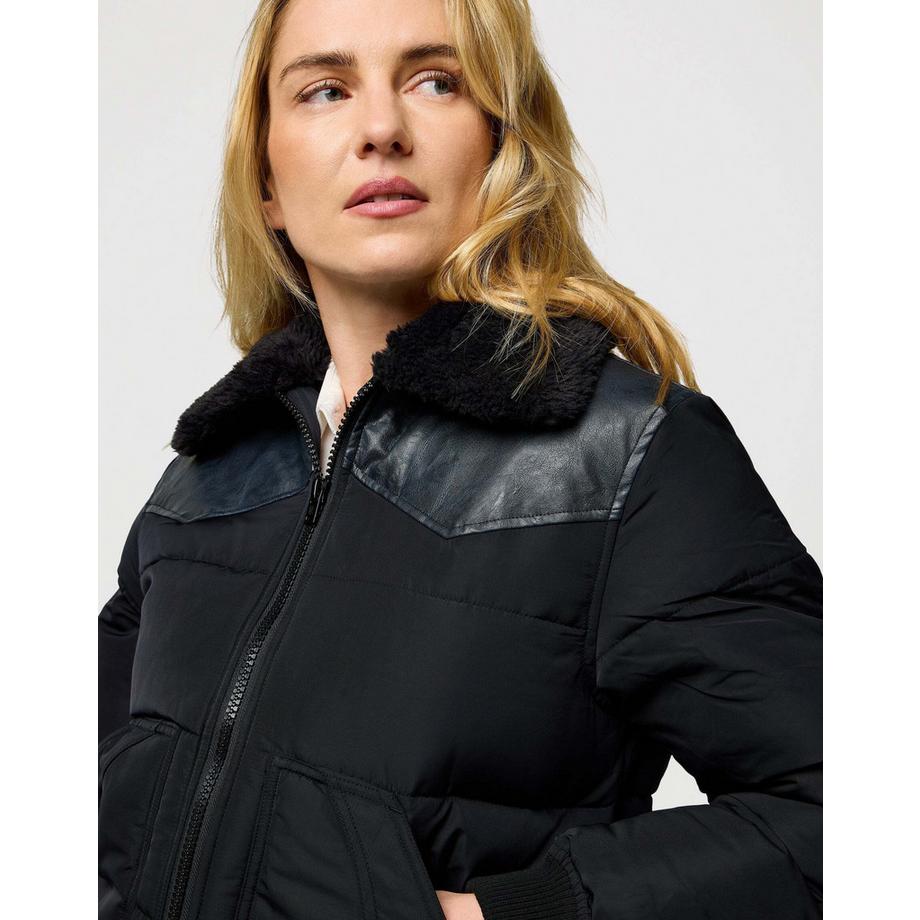 Wrangler Veste d'hiver Western Puffer  