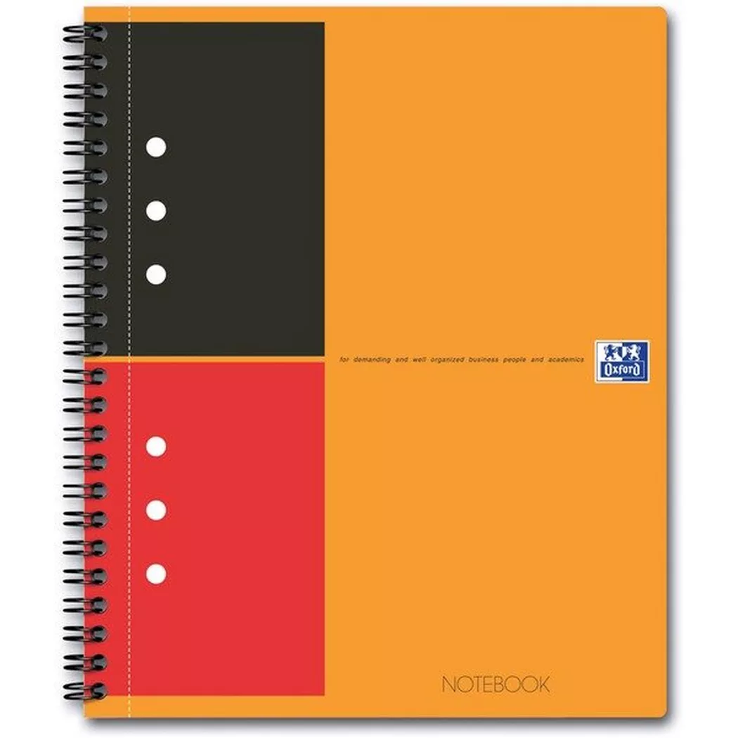 Spiralblock Oxford International Notebook A5+ Linie