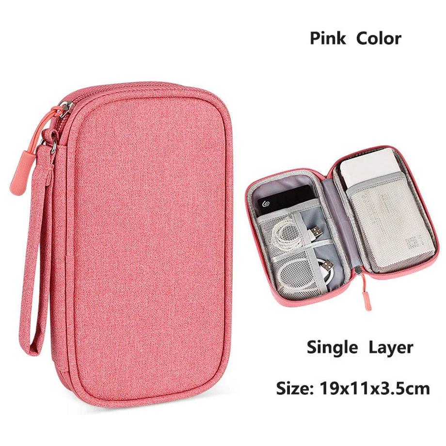 Only-bags.store  Kabeltasche, elektronische Tasche, Organizer für elektronisches Zubehör, tragbarer Kabel-Organizer 