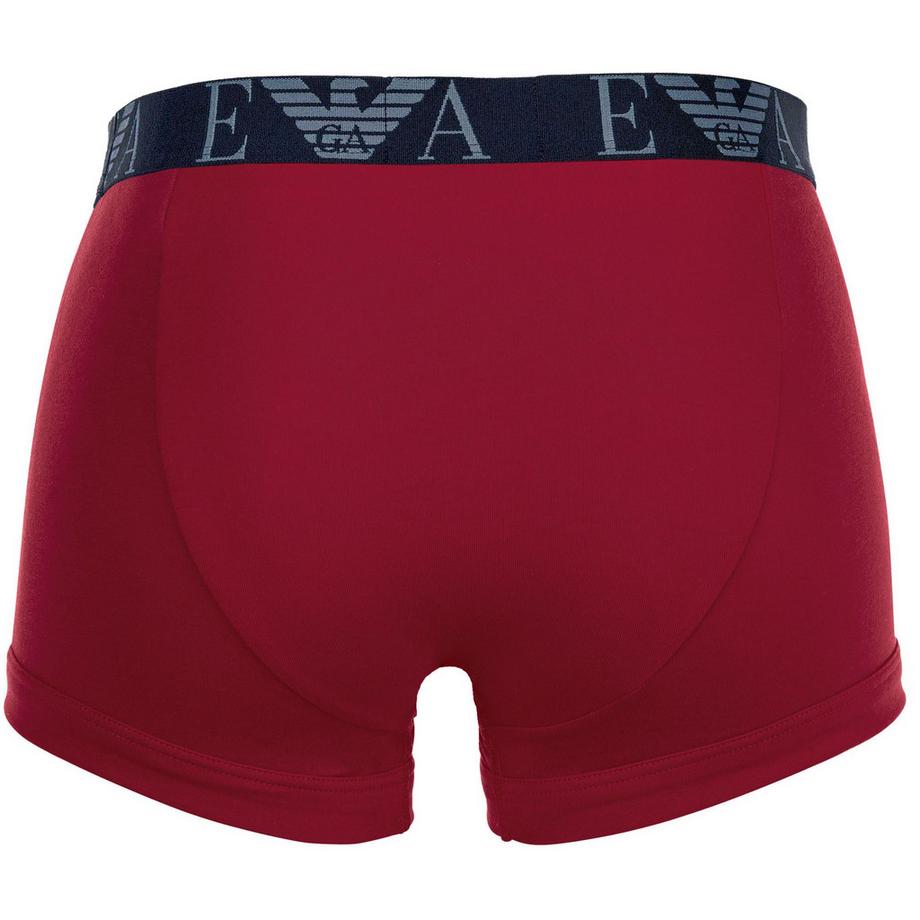EMPORIO ARMANI Bold Monogram Figurbetonte Boxershorts 3er Pack  